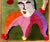 Mid-Century Modern French Tapestry or Wall Decoration by Henri Gineste "Le Fou Du Roy" Kings Joker & Exhibit Catalog For Sale - Image 3 of 10