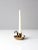 Vintage Brass Heart Shaped Candlestick Holder For Sale - Image 10 of 11