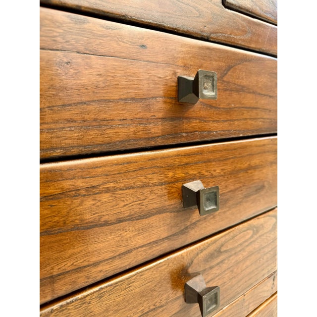 Asian Chinese Herbal Apothecary Cabinet Chest For Sale - Image 4 of 12