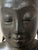 Rustic Antique Ayutthaya Bronze Buddha – Flame Finial & Gilding Traces For Sale - Image 3 of 7