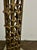 Gothic Large Antique Bronze Brass Church Altar Candleholder For Sale - Image 3 of 12