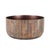 Contemporary Round Wooden Bowl Planter (Set of 2) For Sale - Image 3 of 3