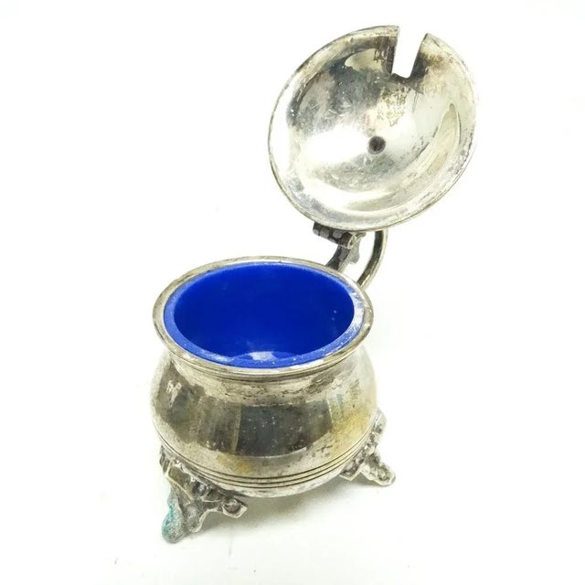 1950s Art Deco Salt Holder, United Kingdom, 1950s For Sale - Image 5 of 8