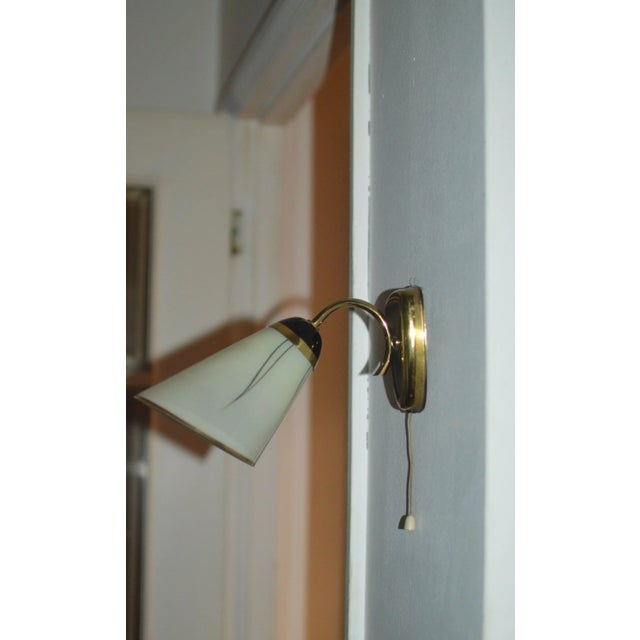 Metal Vintage Wall Lamp from Stilnovo, 1960 For Sale - Image 7 of 9