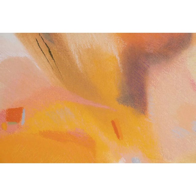 Paper Helen Bershad Rosetta Earth I Diptych Signed Postmodern Pastels 1978 Unframed For Sale - Image 7 of 12