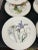 1980s Set of 12 8” Salad Plates by Block Spal Portugal ~ Floral Watercolor by MaryLou Goertzen For Sale - Image 5 of 12