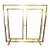 Modern Design Custom Made Brass Fire Screen For Sale
