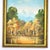 This exceptional mid-century miniature oil painting captures a serene, atmospheric autumn scene in the Colorado Rocky...