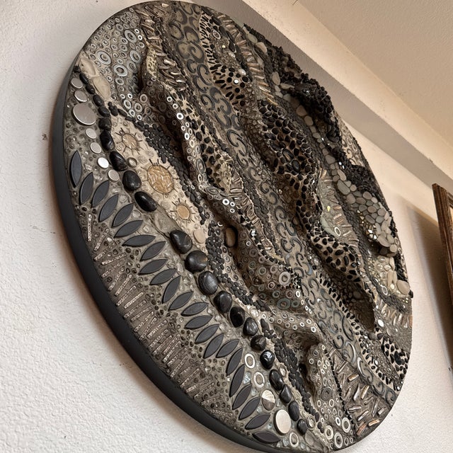 Alber + M. Luna-De Matteis Mosaic Sculpture For Sale - Image 4 of 12