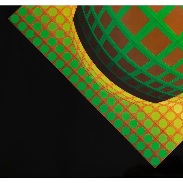 Victor Vasarely, VEGA ZETT 01, Photogravure For Sale - Image 4 of 5