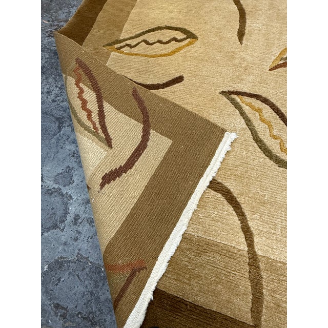 5Ft × 7Ft 6 in Tony Kitz Gallery Wool Area Rug For Sale In San Francisco - Image 6 of 12