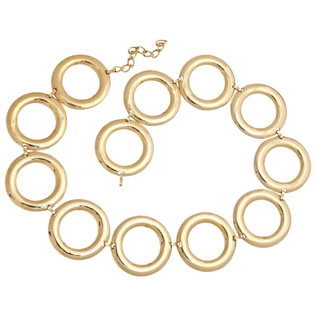 1960s "Gold" Circle Belt For Sale