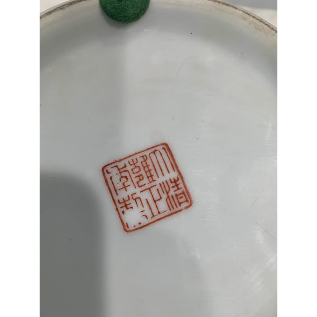 Mid 20th Century Large Chinese Porcelain Gold Glazed Ginger