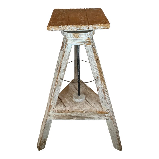 Vintage French Sculpting Stand For Sale