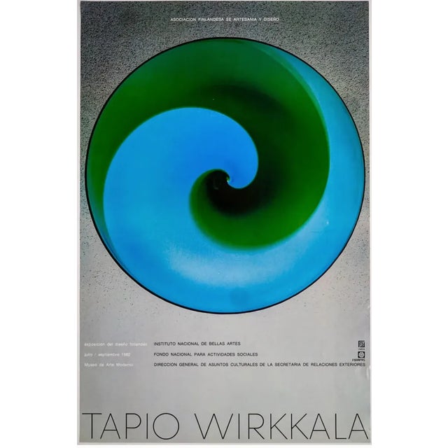 Tapio Wirkkala (1915-1985) Mexican Museum of Modern Art exposition of the art and design of Finland in 1982. This will be...