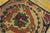 1930s Tan Camel Floral Folk Art Antique American Hooked Rug 3' 0" X 3' 4" Hand Knotted Wool Carpet For Sale - Image 4 of 6