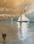 1900 - 1909 Matched Pair of 1909 Watercolors by Edmund Darch Lewis (1835–1910) | Hudson River School Artist's Seascapes For Sale - Image 5 of 12