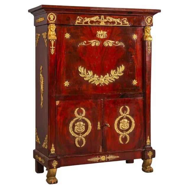 19th Century Napoleon III Empire Secretary For Sale - Image 9 of 9