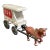 Vintage Cast Iron Horse Drawn Ice Wagon Toy For Sale