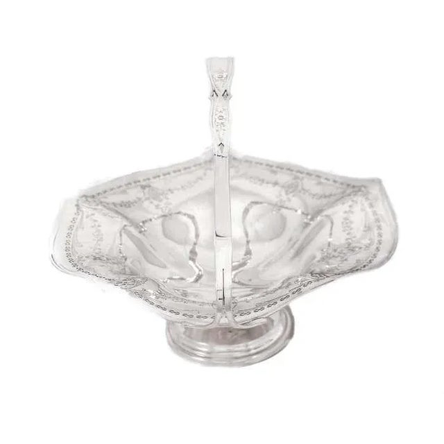 Frank Whiting Frank Whiting Sterling Basket For Sale - Image 4 of 7