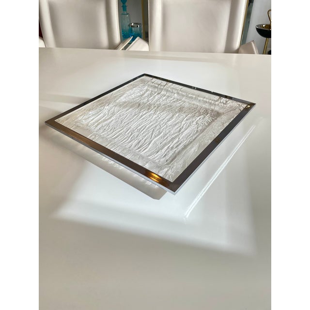 Plastic Italian Ice Cream Glass Tray in Acrylic Glass, 1970 For Sale - Image 7 of 7