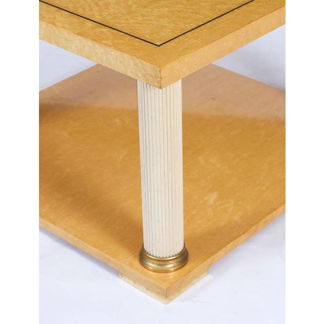 Silver Vintage Biedermeier Birdseye Maple Coffee Tables from Harrods, 20th Century, Set of 2 For Sale - Image 8 of 17