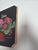 Farmhouse Vintage Hand Painted Geranium Floral Wood Plaque Signed Lorelle S. For Sale - Image 3 of 11