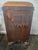 Antique Early 20th Century Burl Mahogany Bedside Table / Nightstand For Sale - Image 9 of 12