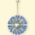 Modern 21st Century Blue Burst Sputnik Chandelier by Fabio Ltd For Sale - Image 3 of 8