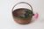 Large Italian Basket in Brass and Rattan, 1960s For Sale - Image 11 of 13