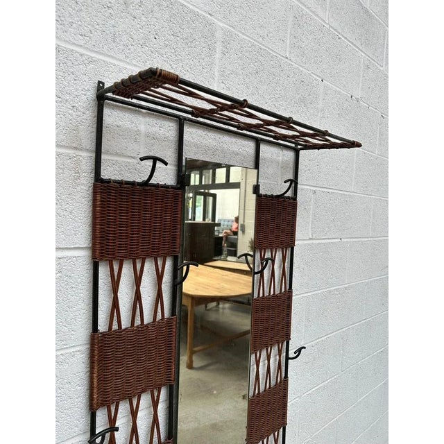 Rattan and Metal Lockers, Set of 2 For Sale - Image 15 of 17