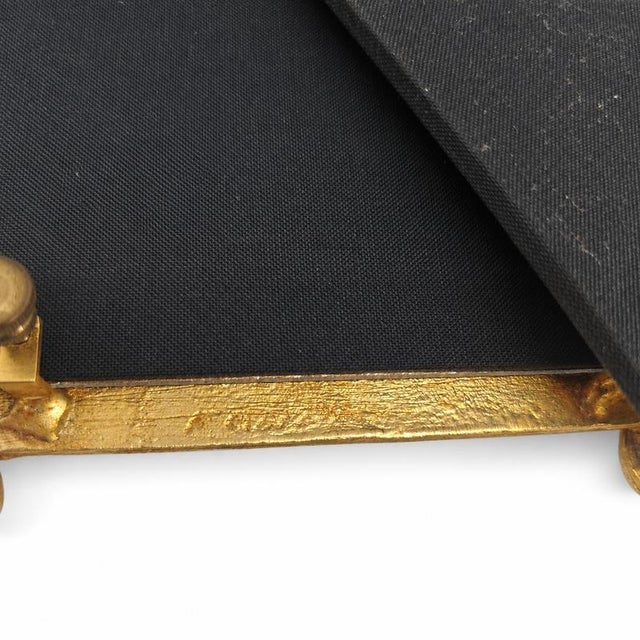 Metal Gilded Bronze Frame by Nicolas De Waël for Fondica For Sale - Image 7 of 9