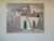 1980's Large Vintage Southwestern Taos New Mexico Adobe House Oil Painting, Signed For Sale - Image 11 of 12
