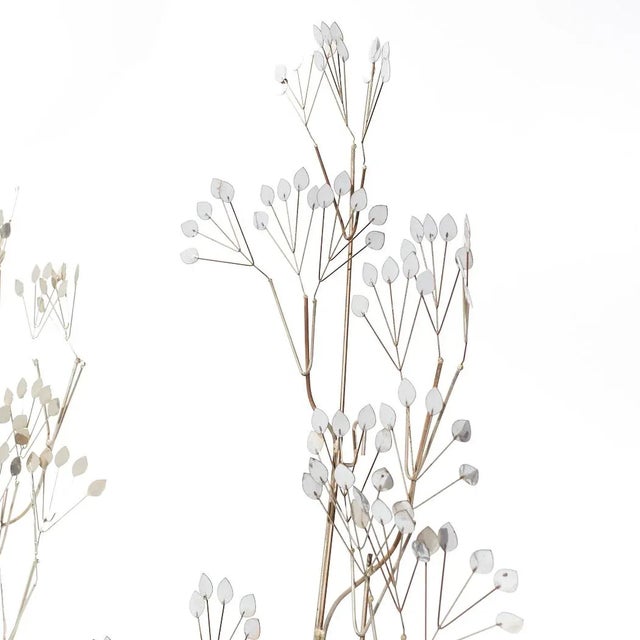 Silas Seandel Silas Seandel Style Mid Century Brass Metal Birds Wall Art For Sale - Image 4 of 5