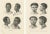 Brodtmann, African Peoples, 1827, Lithographs, Set of 2 For Sale
