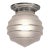 French Art Deco Modernist Flush Mount 1930s France - 2 Available For Sale
