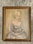 Mid 20th Century Vintage MCM Original Oil Portrait of Woman For Sale - Image 5 of 12