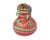 A 1984 gourd sculpture, titled "Pre-Historic Kachina," by American artist Robert Rivera. Made from a gourd, this sculpture...