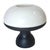 1970s 1970s Post Modern Futurist Doom Mushroom Plastic Accent Table Lamp For Sale - Image 5 of 5