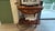 Hollywood Regency Sorrento Marquetry Drop-Leaf Bar Cart (Walnut) For Sale - Image 3 of 3
