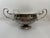 Mid 20th Century Vintage Silverplated Hammered Repousse Jardiniere Centerpiece With Handles For Sale - Image 5 of 16