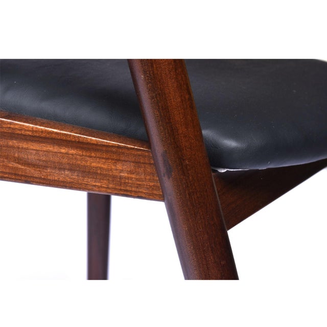 8 Kai Kristiansen #31 Danish Rosewood Dining Chairs For Sale - Image 15 of 17