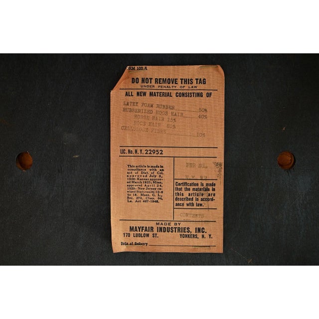 1930s Warren McArthur Folding Chairs Mayfair Industries Set of Four For Sale - Image 10 of 11