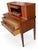 Wood Vintage Federal-Style Tambour Writing Desk With Inlaid Details For Sale - Image 7 of 10