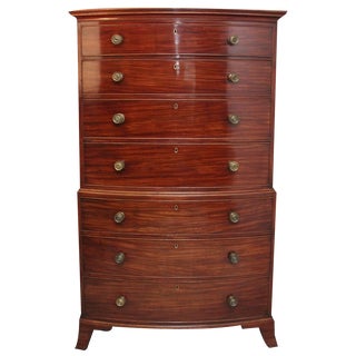 Antique Mahogany Tallboy, 1800 For Sale