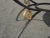 Vintage Spanish Style Wrought Iron W White & Gray Marble Top Coffee Table For Sale - Image 12 of 13