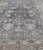 Early 20th Century Navy Blue Antique Persian Fine Tabriz Rug With All-Over Large Scale Flowers For Sale - Image 5 of 12