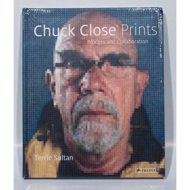 Realism 2014 Chuck Close 'Chuck Close Prints-Process and Collaboration' Realism Blue,Black,Yellow USA Book For Sale - Image 3 of 3