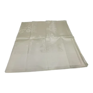 Mid Century Holma Duktyg Konstsilke Swedish Silk Damask Tablecloth New NoS Box