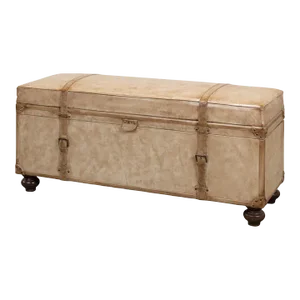 Leather Wrapped Trunk